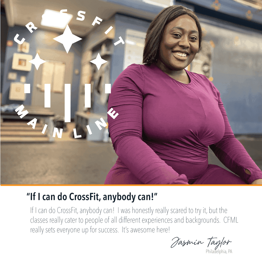 Five-star member review of CrossFit Main Line from Google or Yelp