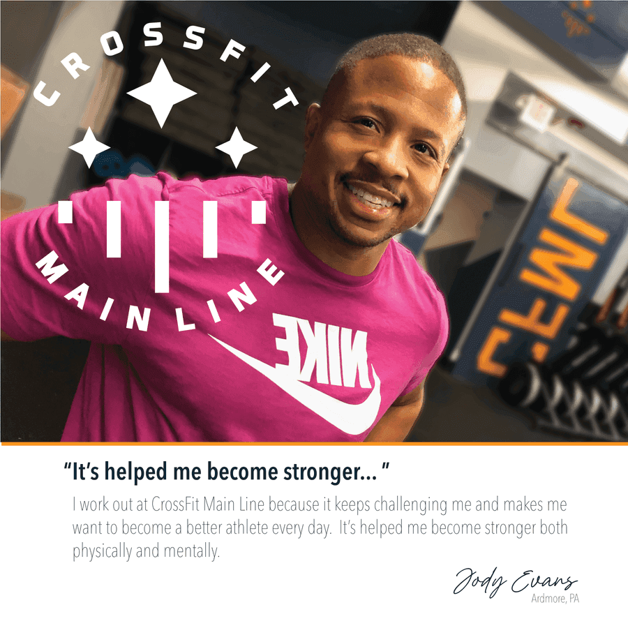 Five-star member review of CrossFit Main Line from Google or Yelp