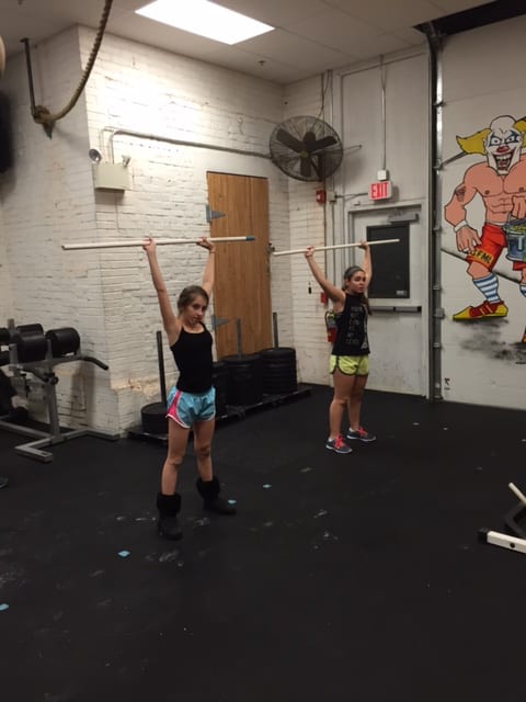 Thursday 12.4.2014 Crossfit Teens and Pre-Teens