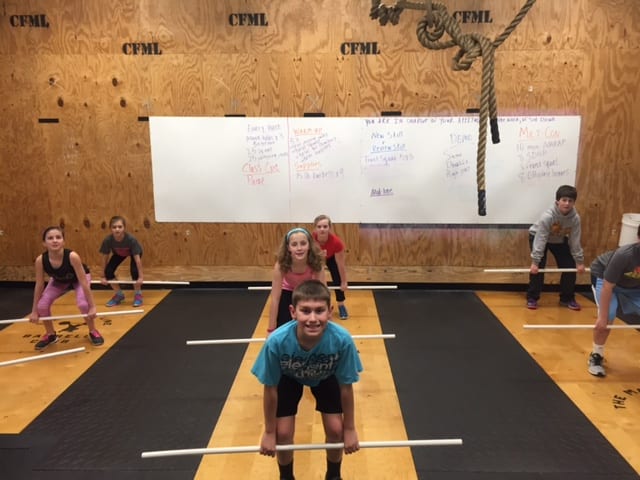 Tuesday 2.23.16 CrossFit Kids